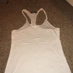 Casual white tank top!